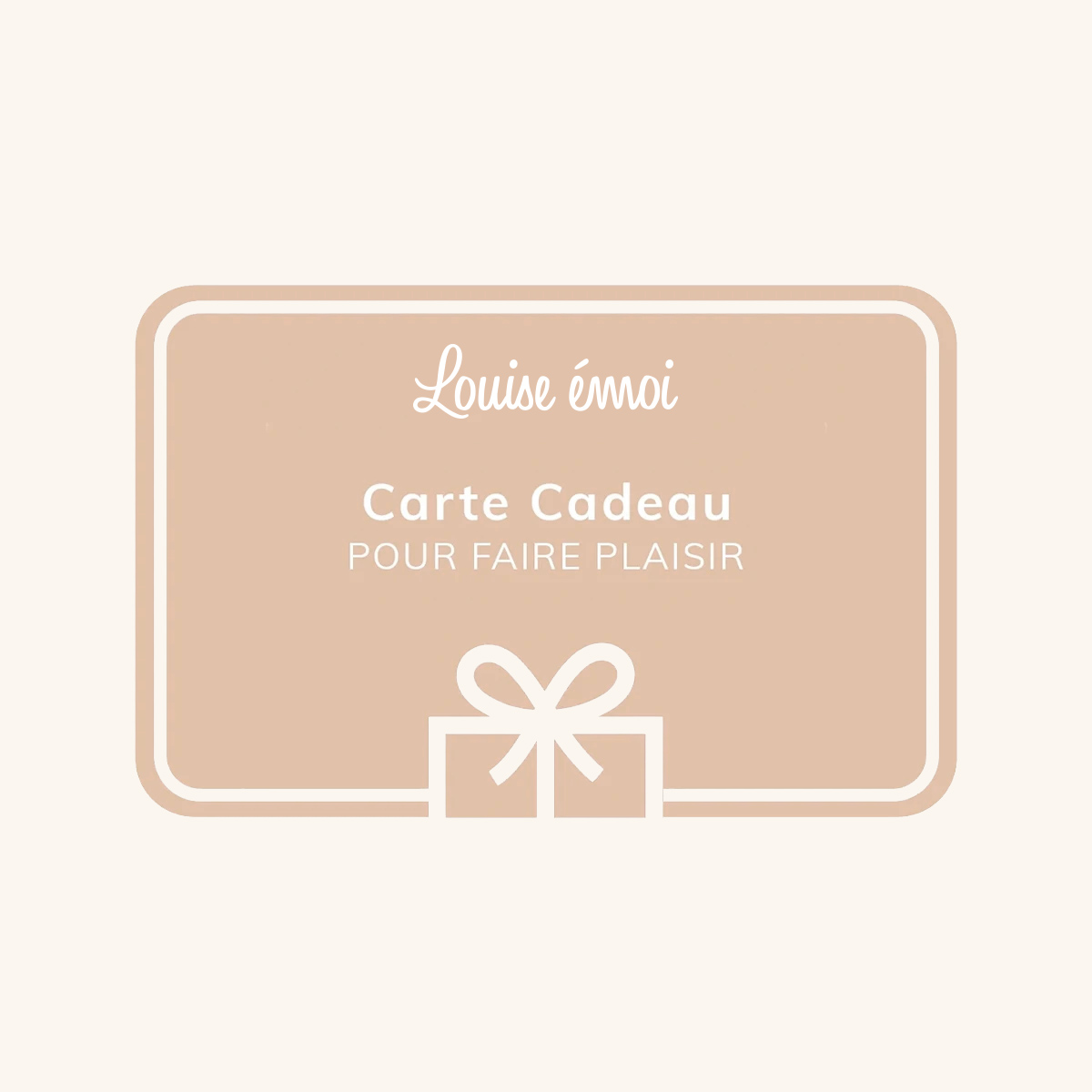 carte cadeau