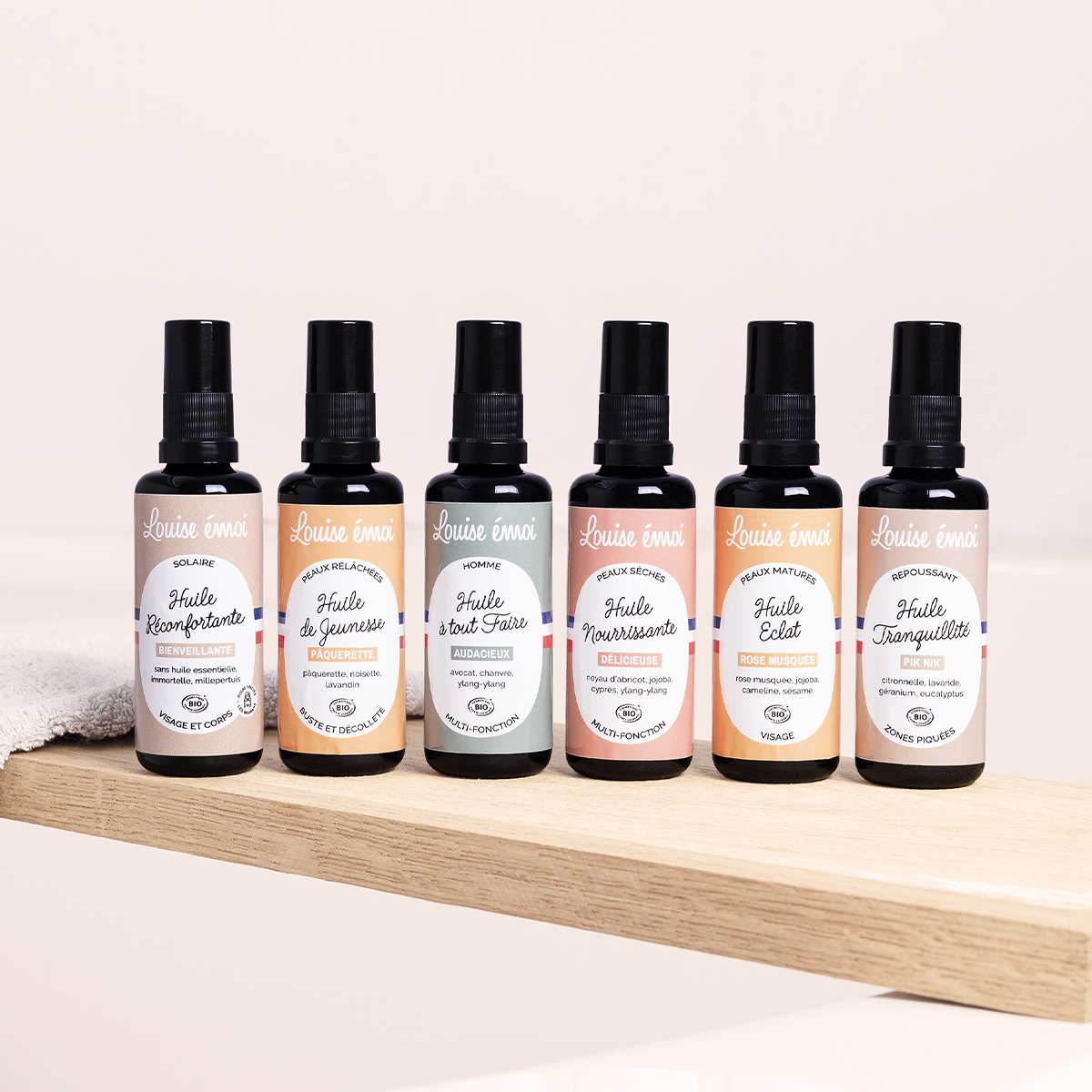 gamme huile louise émoi